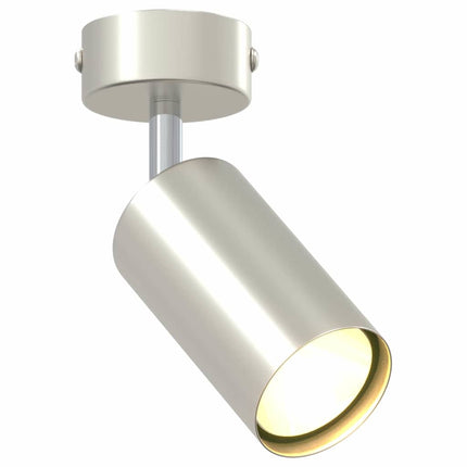 Loftsspot med spotlights Nikkel 6 x 6 x 16 cm Metal