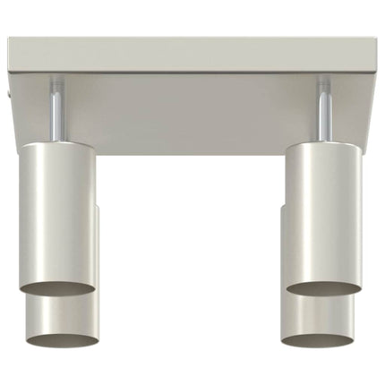 Loftsspot med spotlights Nikkel 26 x 26 x 16 cm Metal