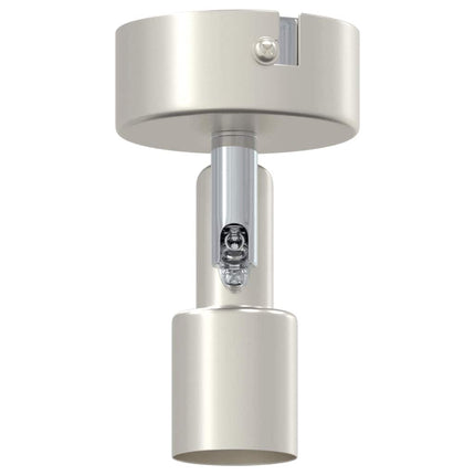 Loftsspot med spotlights Nikkel 8 x 8 x 10,5 cm Stål