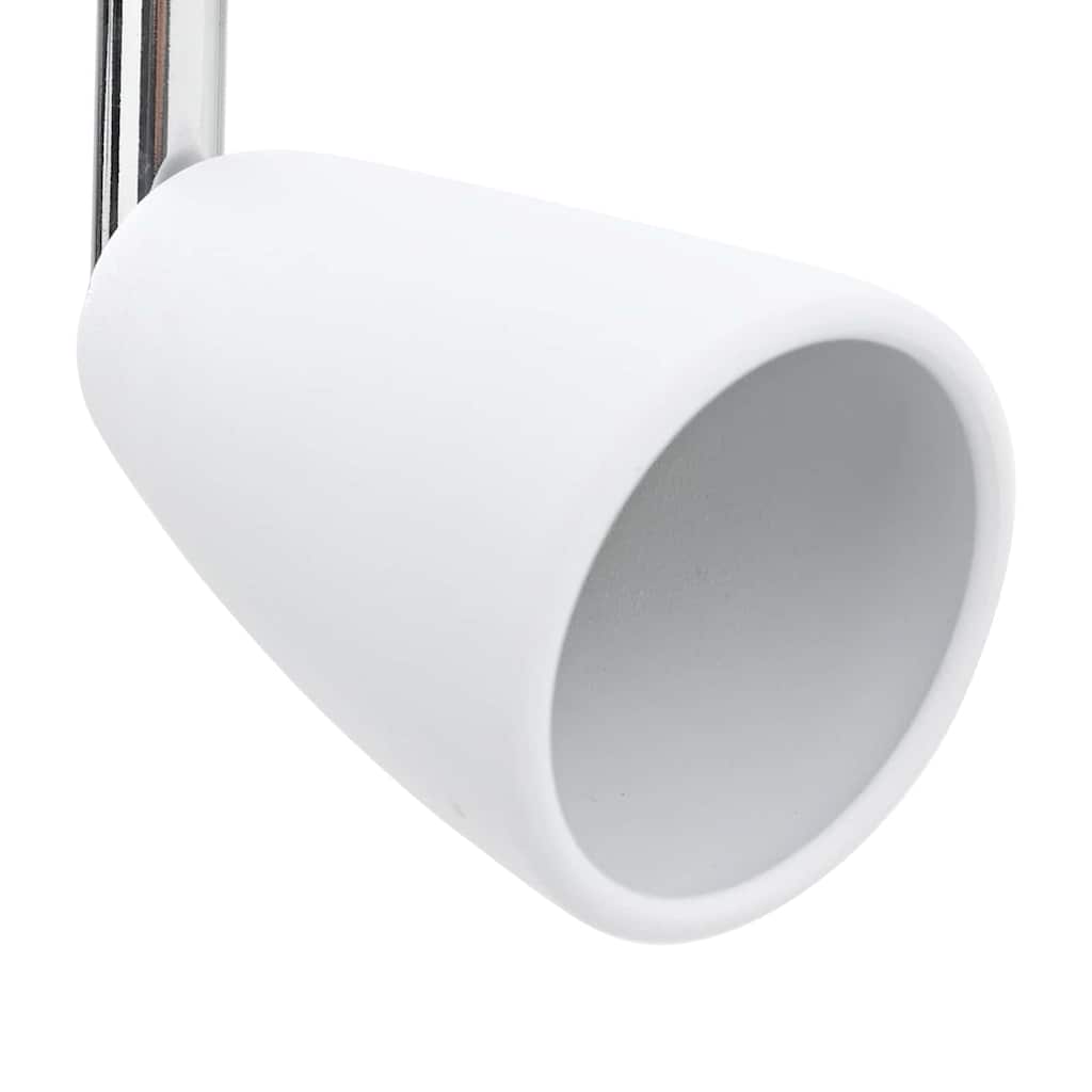 Loftsspot med spotlights Hvid 25.5 x 8 x 16 cm Metal