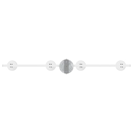 Loftsspot med spotlights Hvid 70 x 12,5 x 10,5 cm Metal