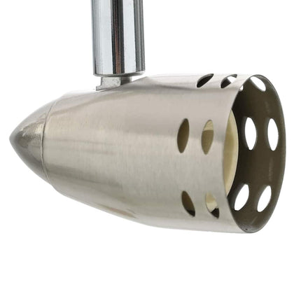 Loftsspot med spotlights Nikkel 36,5 x 10 x 12,5 cm Metal