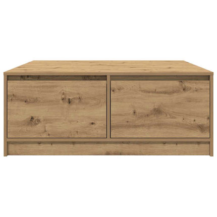 sofabord med skuffer 100x100x40 cm kunsteg