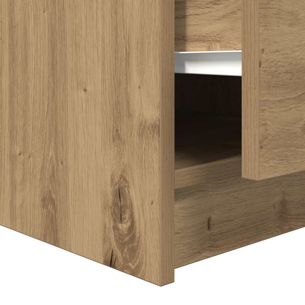 sofabord med skuffer 70,5x70x40 cm kunsteg