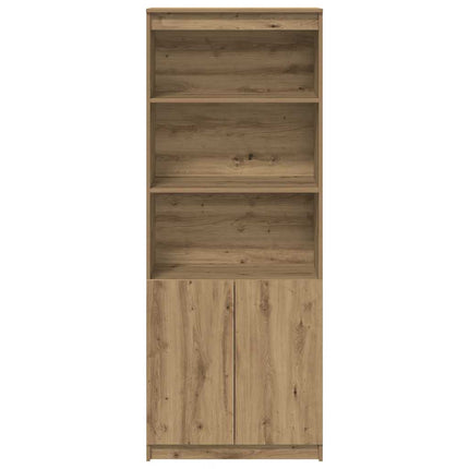 højskab 70x35x180 cm konstrueret træ kunsteg