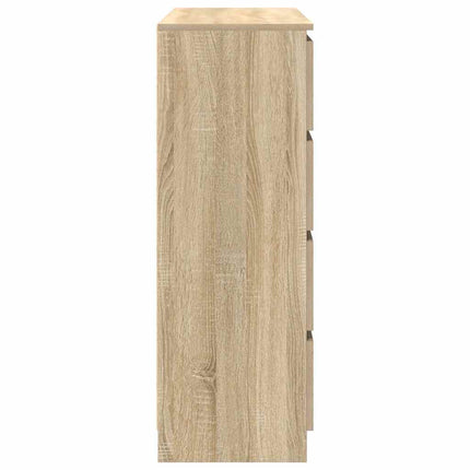 skænk 100x35x99 cm konstrueret træ sonoma-eg