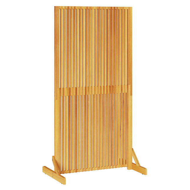 Privatlivsskærm Brun 79,5 x 50 x 150 cm Massivt Akacietræ
