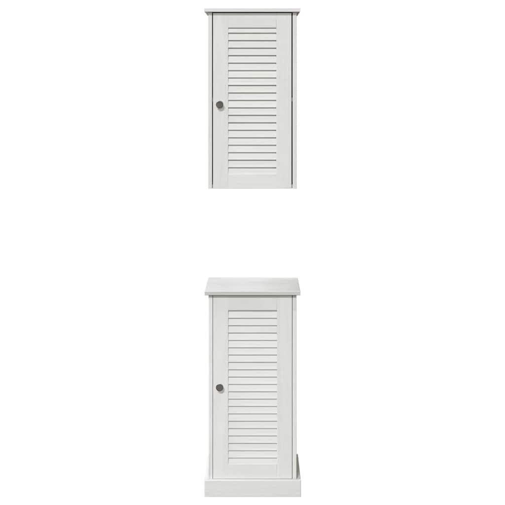 Badeværelsesmøbel sæt VIGO 2 pcs antik hvid 37 x 34 x 80 cm