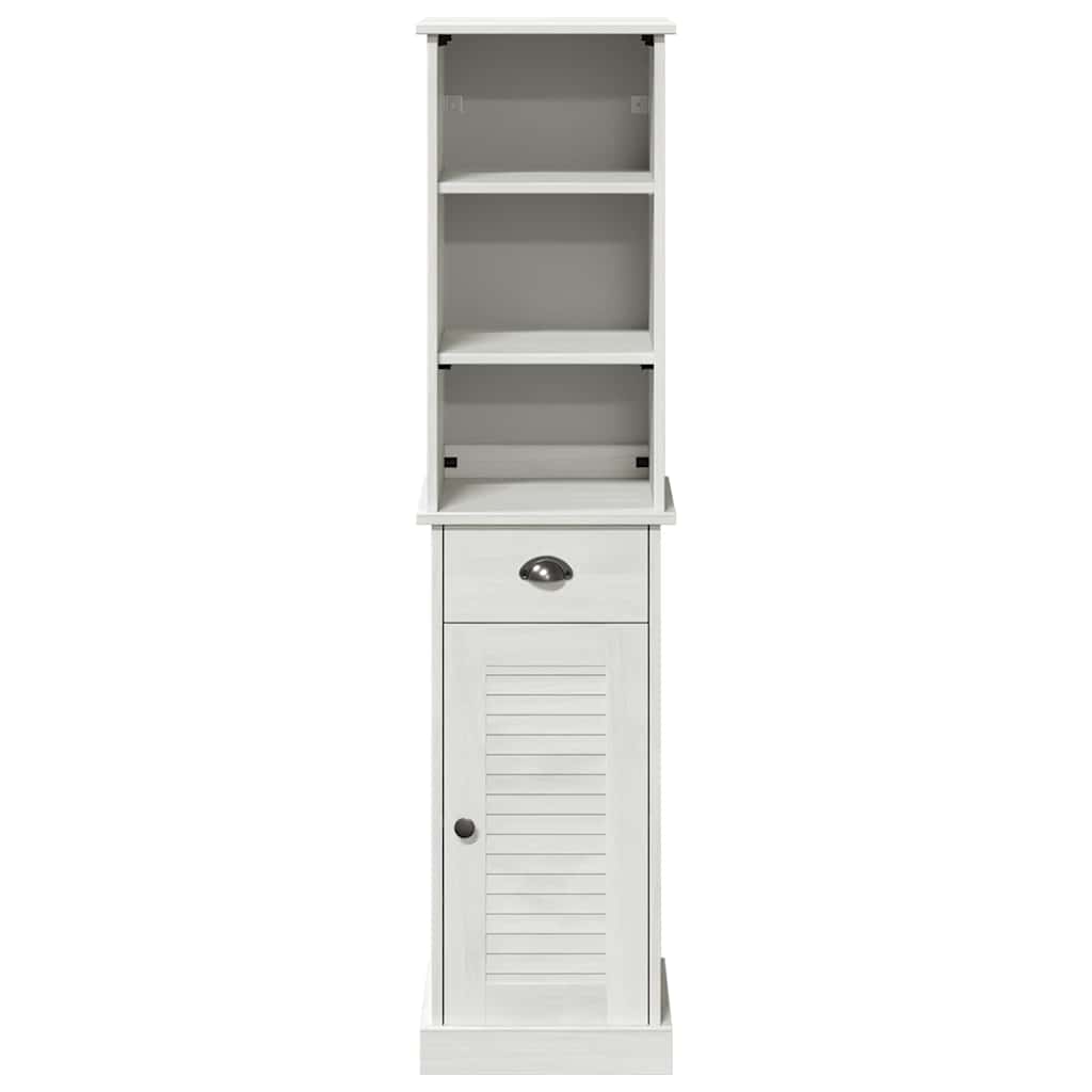 Badeværelsesmøbel sæt med skuffe VIGO 2 pcs Brun og hvid