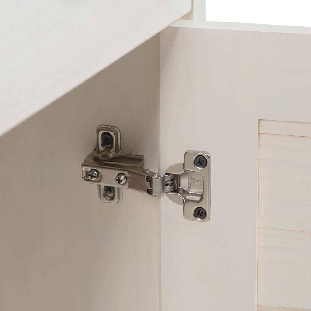 Badeværelsesmøbel sæt VIGO 2 pcs Brun og hvid 37 x 34 x 80 cm