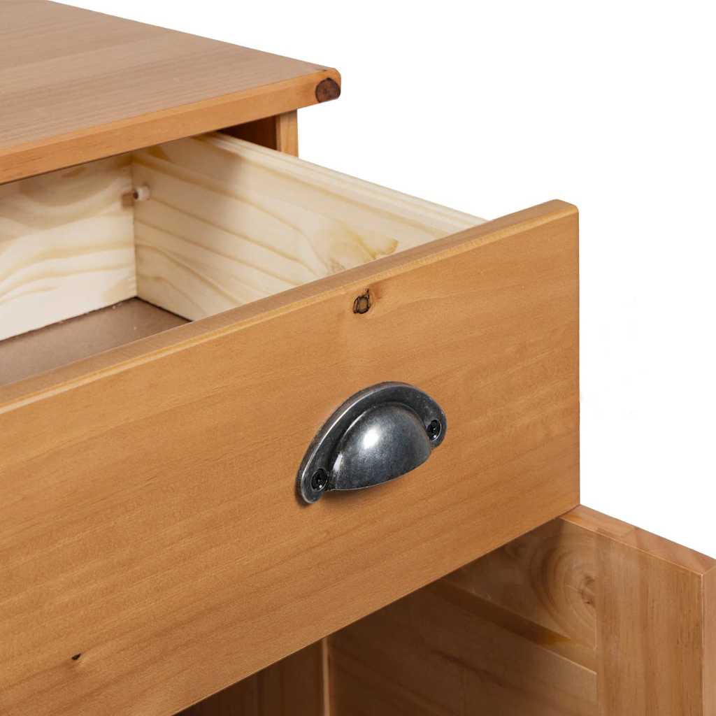 Badeværelsesmøbel sæt med hylde VIGO 2 pcs Brun og honningbrun