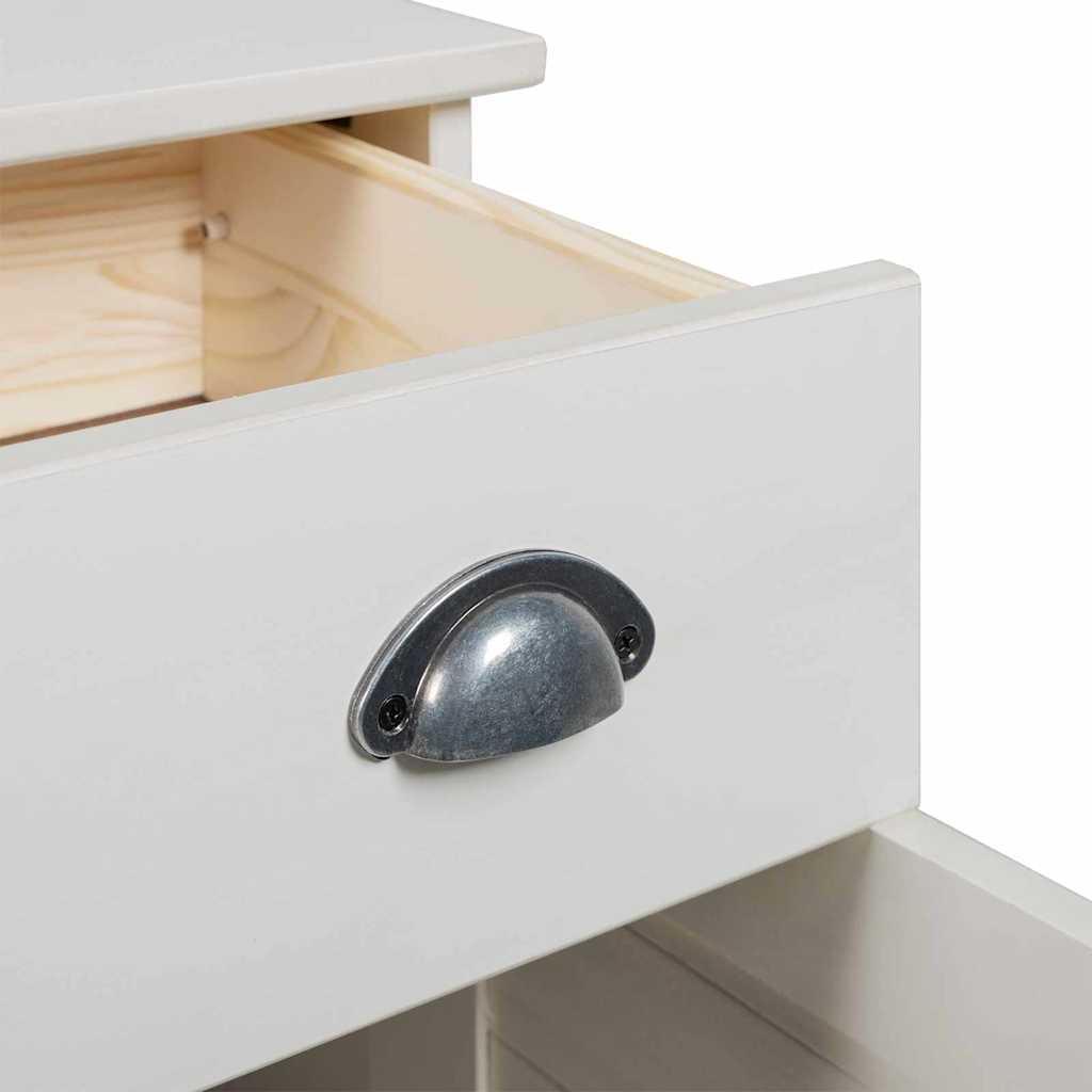 Badeværelsesmøbel sæt med hylde VIGO 2 pcs Hvid og antik hvid