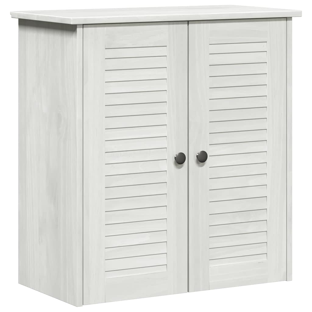 Badeværelsesmøbel sæt med hylde VIGO 2 pcs Hvid og antik hvid