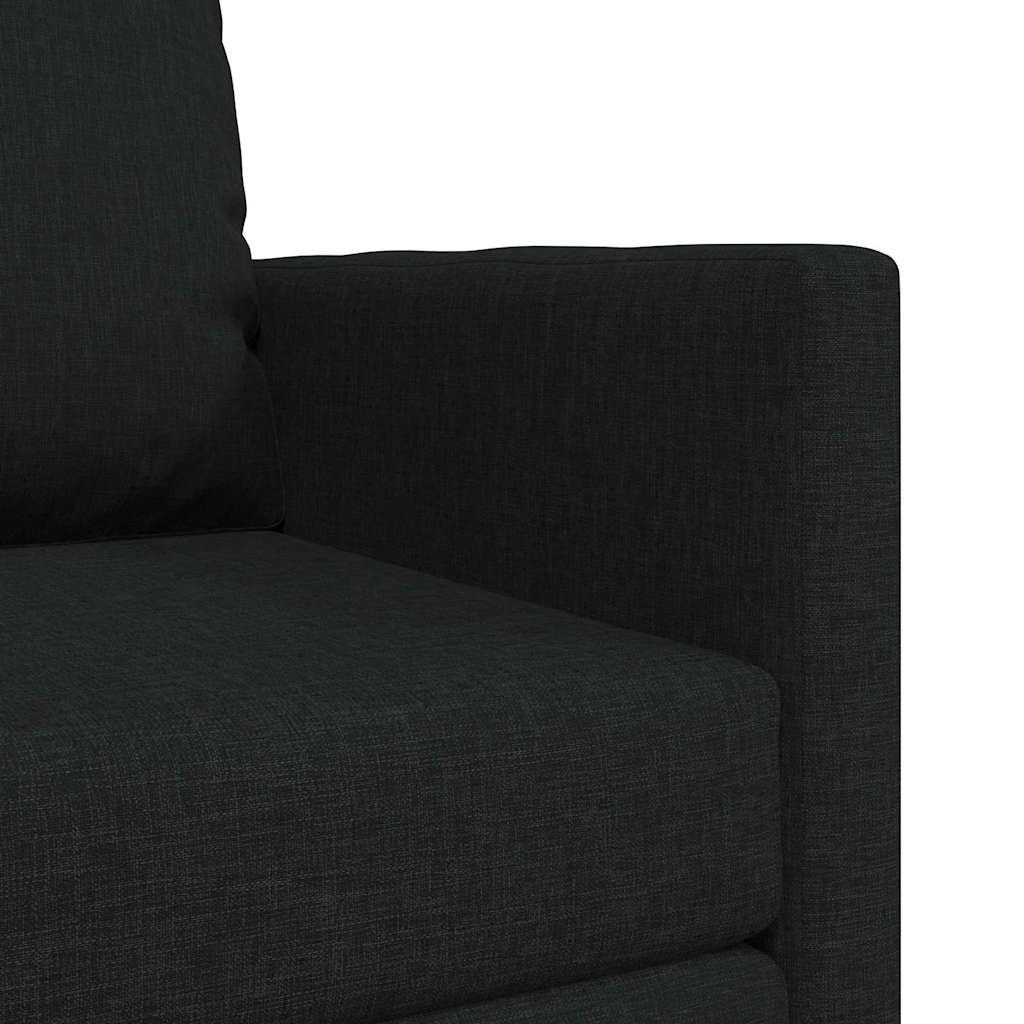 Sovesofa Sort 74 x 77 x 81 cm Fløjl