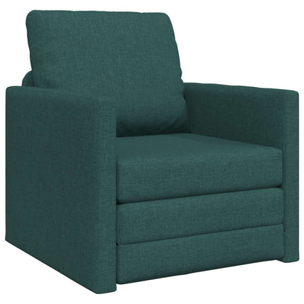 Sovesofa Mørkegrøn 74 x 77 x 81 cm Stof