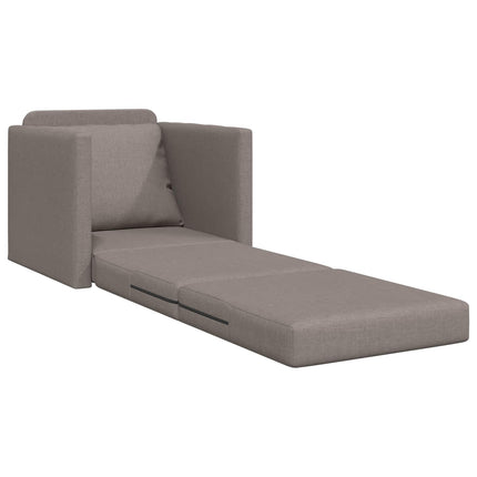 Sovesofa Gråbrun 74 x 77 x 81 cm Stof
