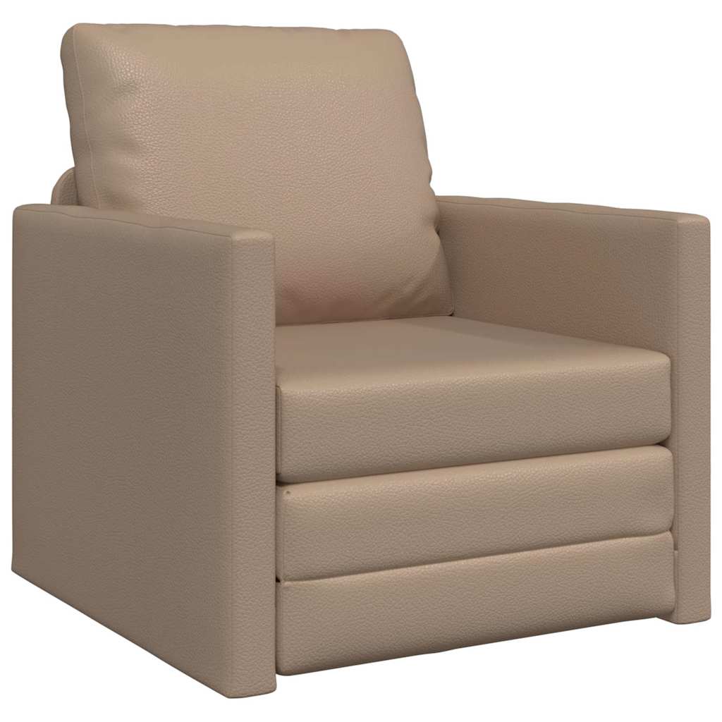 Sovesofa Cappuccino 74 x 77 x 81 cm Fløjl