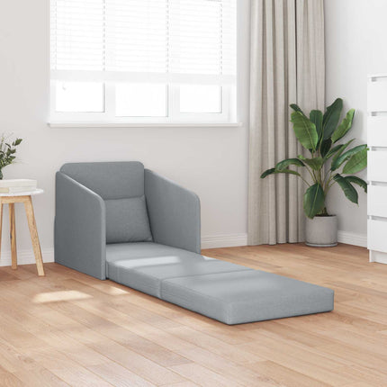 Sovesofa Lysegrå 65 x 80 x 83 cm Stof