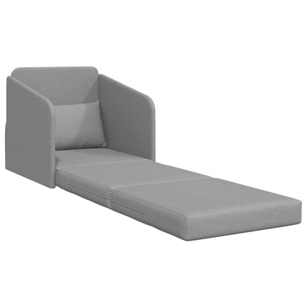 Sovesofa Lysegrå 65 x 80 x 83 cm Stof