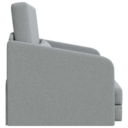 Sovesofa Lysegrå 65 x 80 x 83 cm Stof