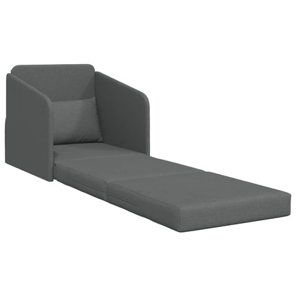 Sovesofa Mørkegrå 65 x 80 x 83 cm Stof