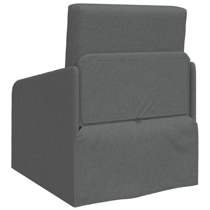 Sovesofa Mørkegrå 65 x 80 x 83 cm Stof