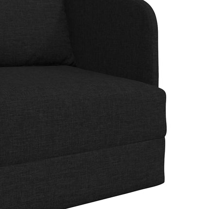 Sovesofa Sort 65 x 80 x 83 cm Stof