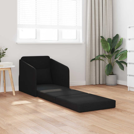 Sovesofa Sort 65 x 80 x 83 cm Stof