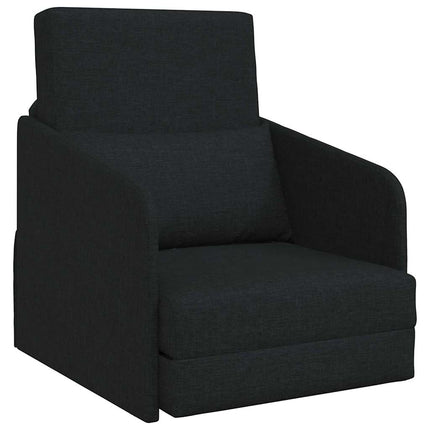 Sovesofa Sort 65 x 80 x 83 cm Stof