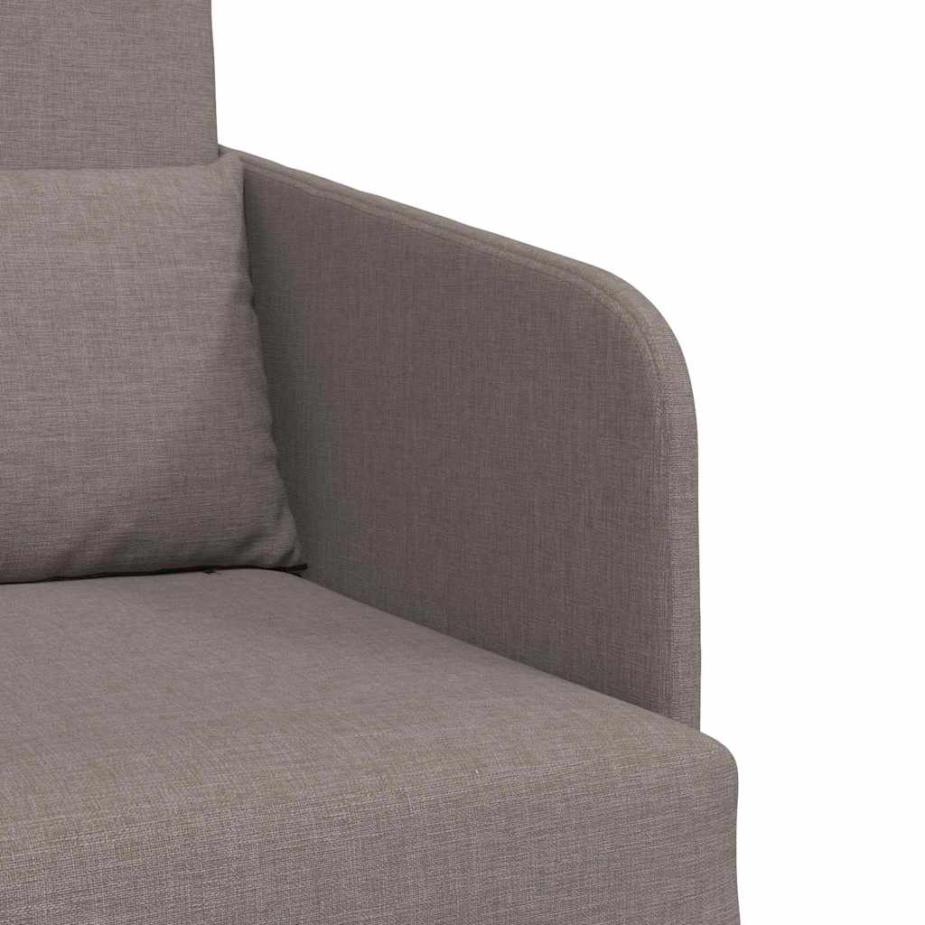 Sovesofa Gråbrun 65 x 80 x 83 cm Fløjl
