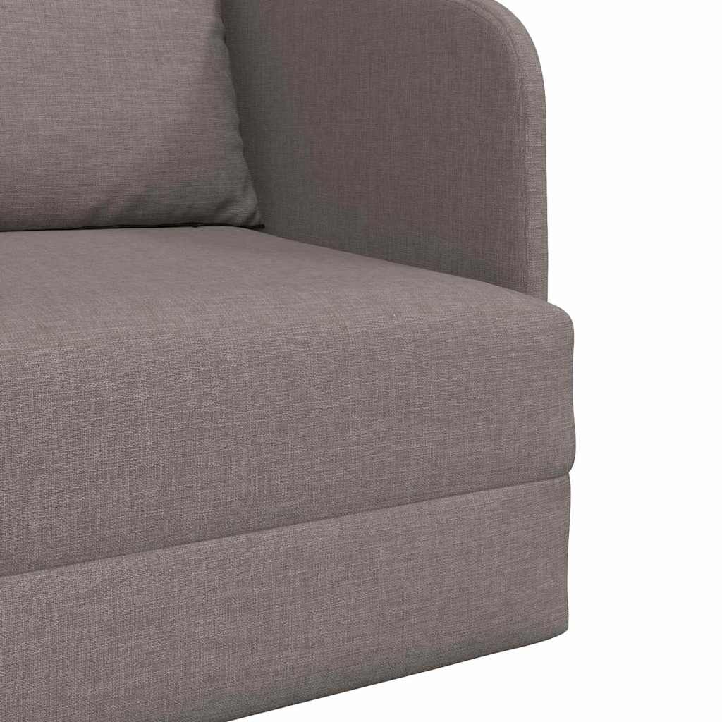 Sovesofa Gråbrun 65 x 80 x 83 cm Fløjl