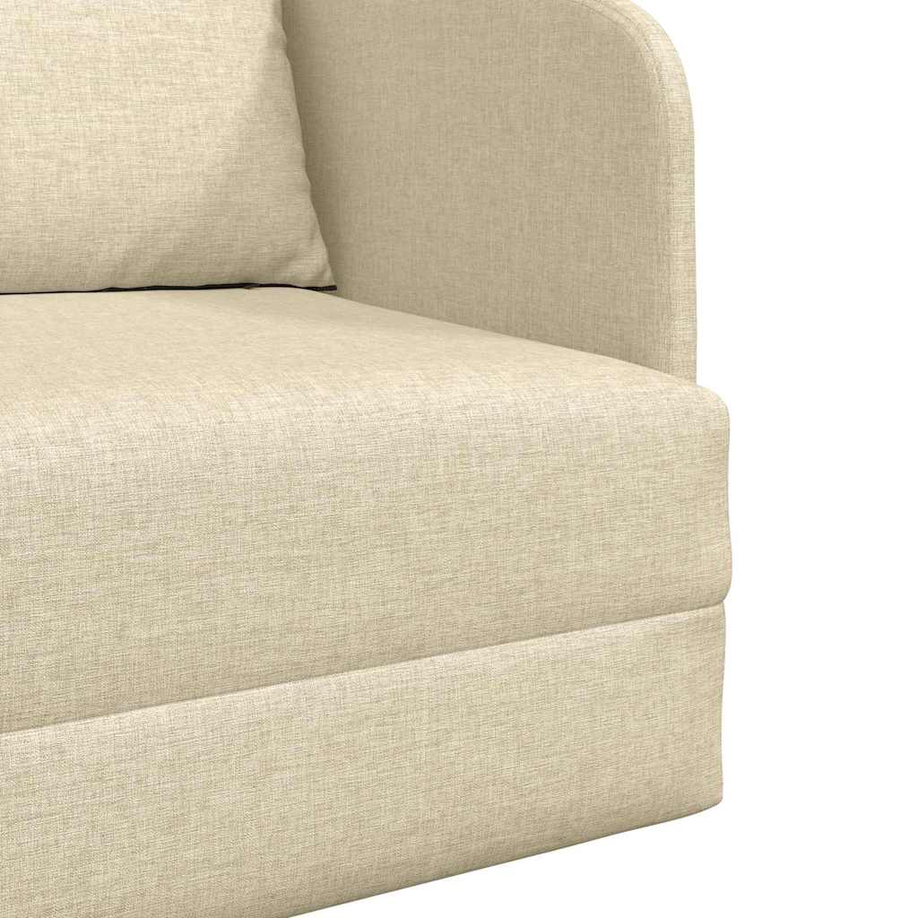 Sovesofa Creme 65 x 80 x 83 cm Fløjl