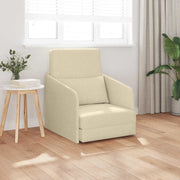 Sovesofa Creme 65 x 80 x 83 cm Fløjl