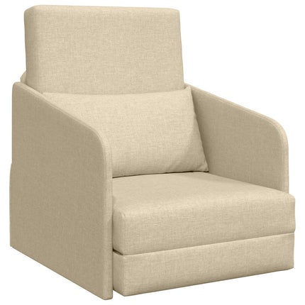 Sovesofa Creme 65 x 80 x 83 cm Stof