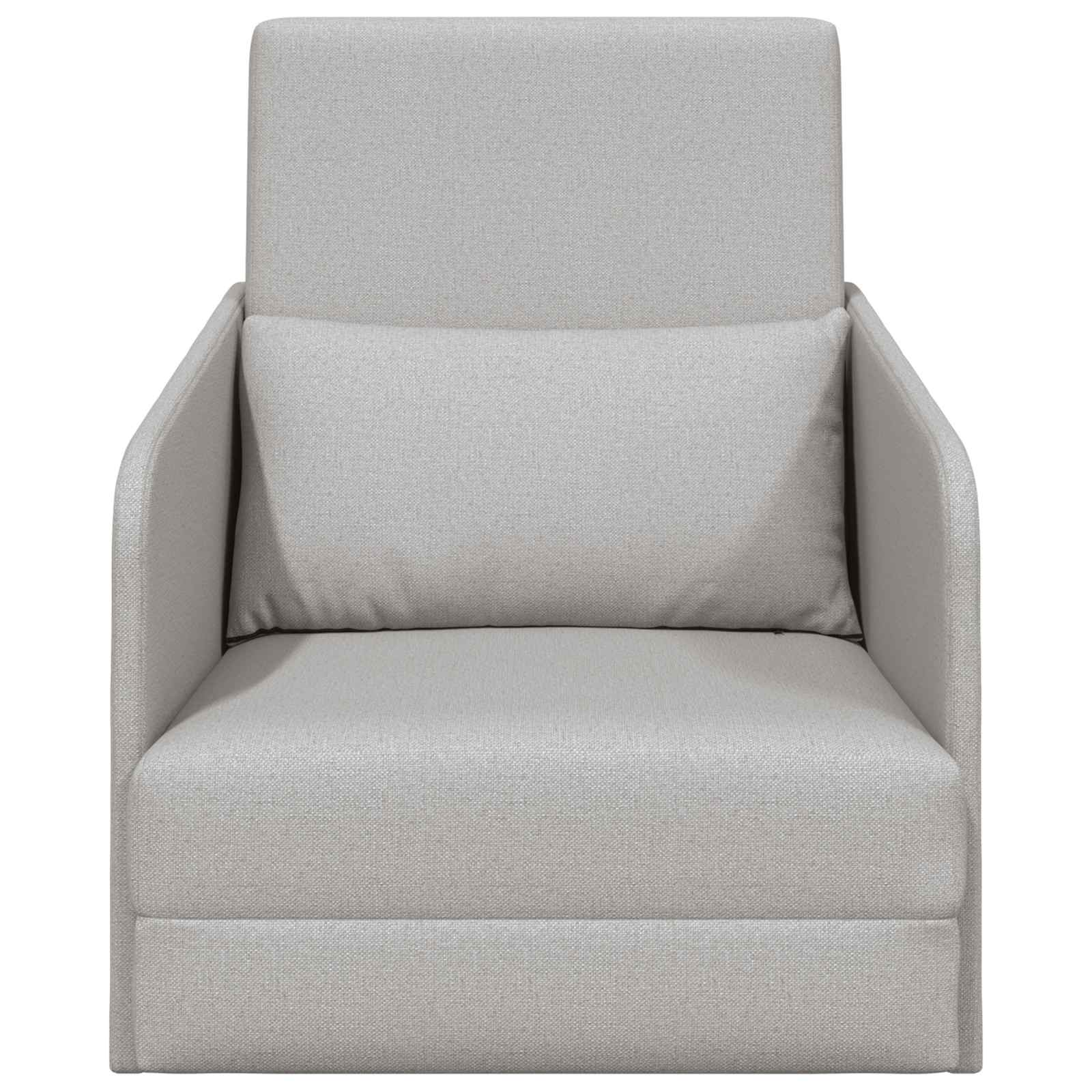 Sovesofa Skygrå 65 x 80 x 83 cm Fløjl