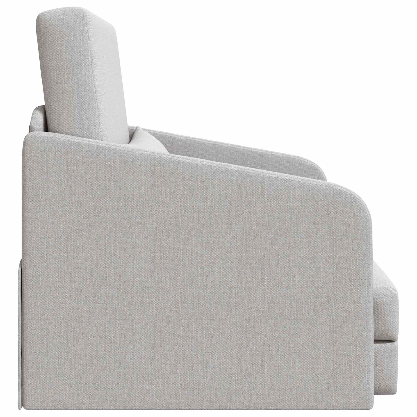 Sovesofa Skygrå 65 x 80 x 83 cm Fløjl