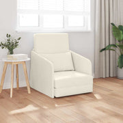 Sovesofa Creme 65 x 80 x 83 cm Fløjl