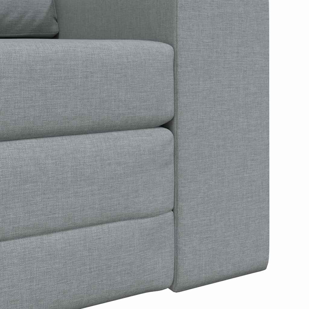 Sovesofa Lysegrå 98 x 71 x 83 cm Stof