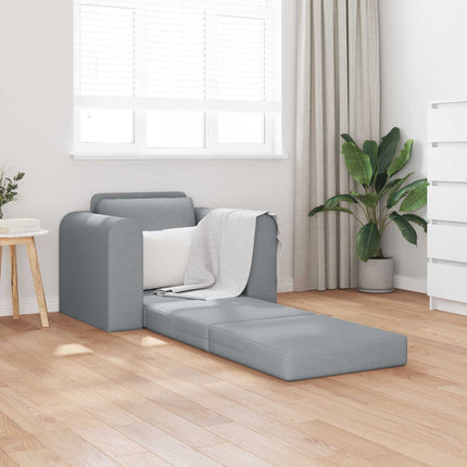 Sovesofa Lysegrå 98 x 71 x 83 cm Stof