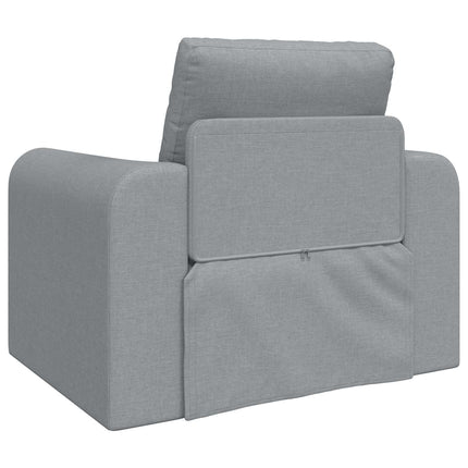 Sovesofa Lysegrå 98 x 71 x 83 cm Stof