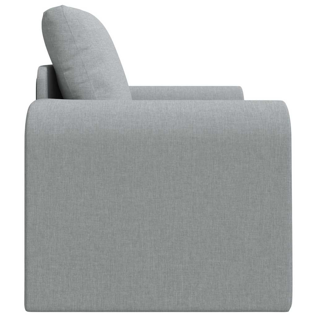 Sovesofa Lysegrå 98 x 71 x 83 cm Stof