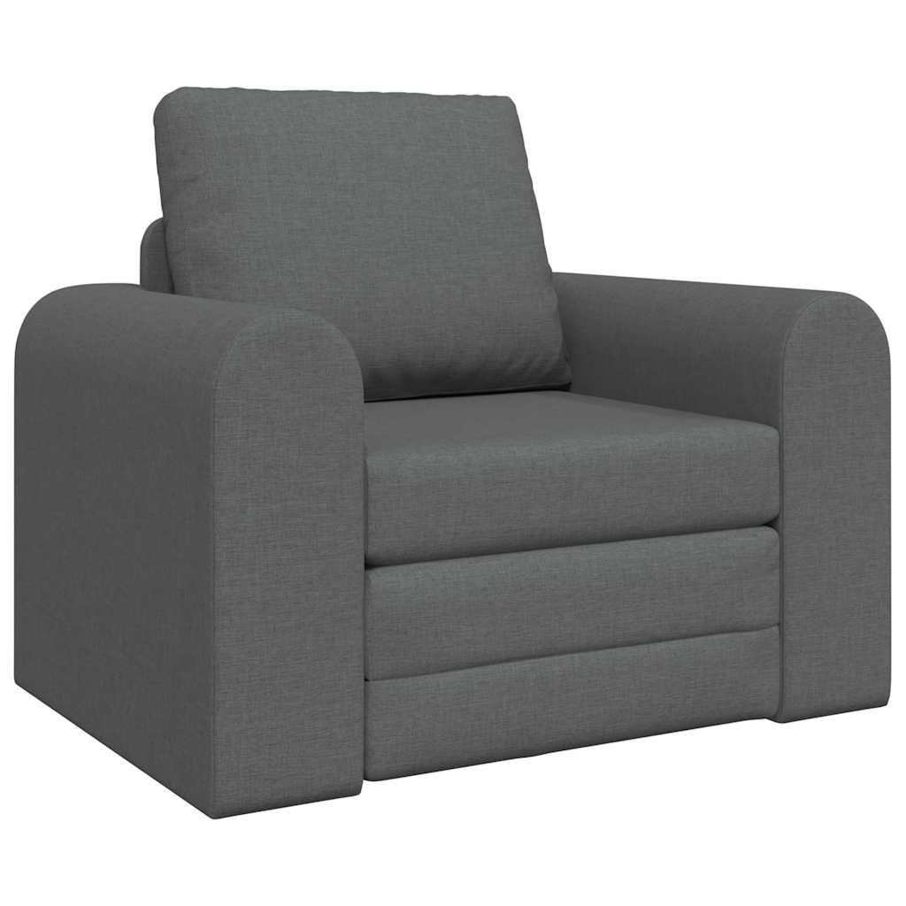 Sovesofa Mørkegrå 98 x 71 x 83 cm Fløjl