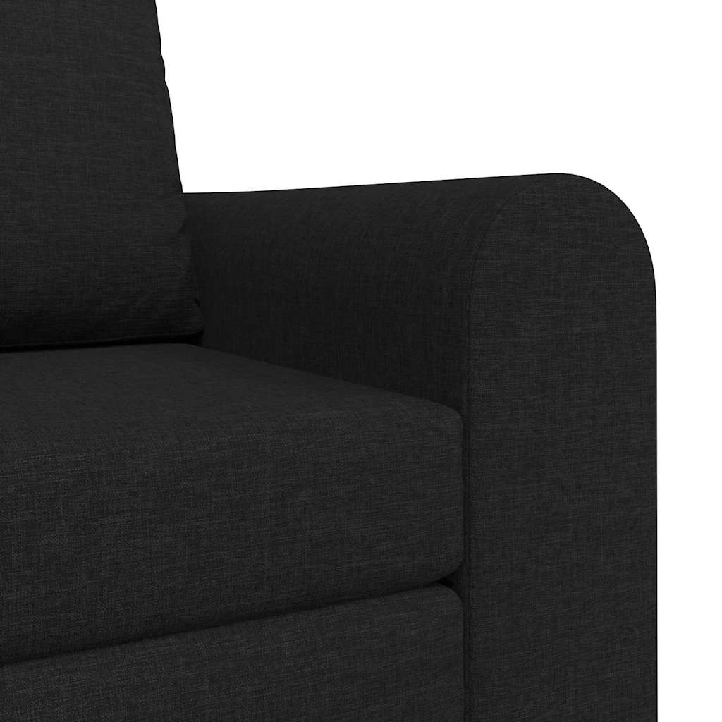 Sovesofa Sort 98 x 71 x 83 cm Fløjl