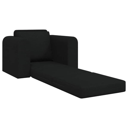 Sovesofa Sort 98 x 71 x 83 cm Stof