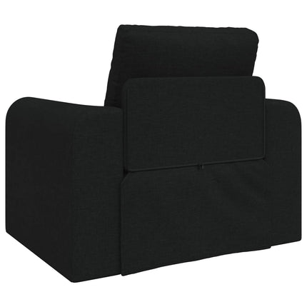 Sovesofa Sort 98 x 71 x 83 cm Stof