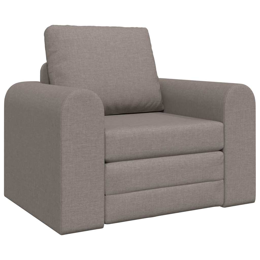 Sovesofa Gråbrun 98 x 71 x 83 cm Fløjl