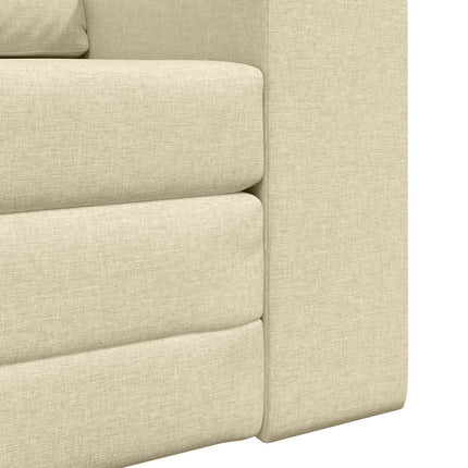 Sovesofa Creme 98 x 71 x 83 cm Stof