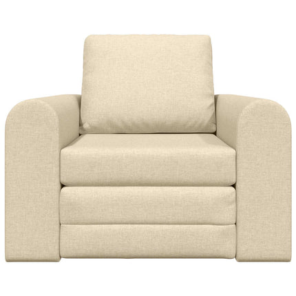 Sovesofa Creme 98 x 71 x 83 cm Stof