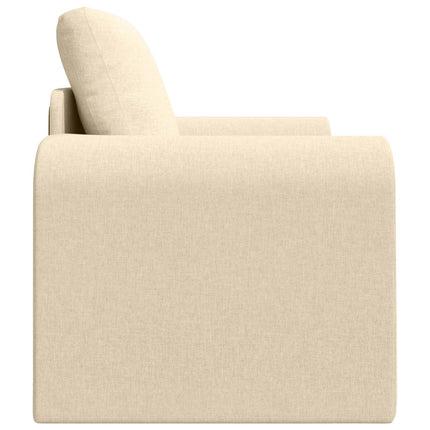 Sovesofa Creme 98 x 71 x 83 cm Stof