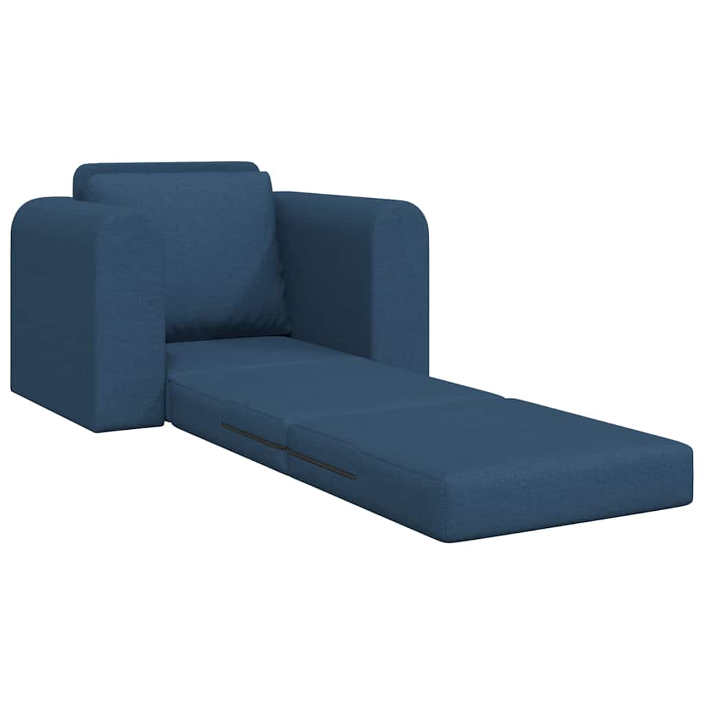 Sovesofa Blå 98 x 71 x 83 cm Fløjl